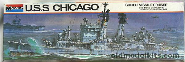 Monogram 1/506 USS Chicago CG11 Guided Missile Cruiser - 'Boston' Class Modified, 3002 plastic model kit